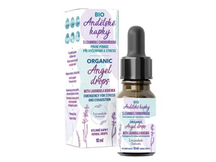 BIO Anjelské kvapky s BIO Levandulí Chodouňskou  10ml