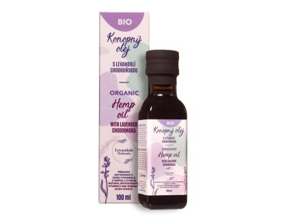 Organic hemp oil with Lavandula Bohemia