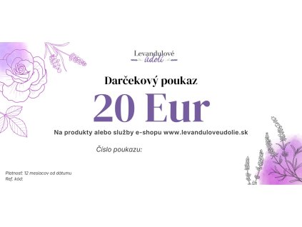 Gift certificate 500 CZK