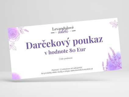 Gift certificate 2 000 Kč