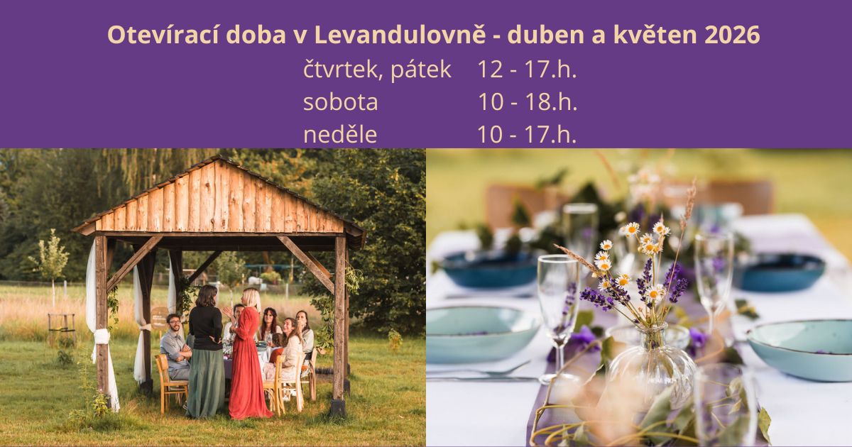 Otevírací doba duben a květen 2026