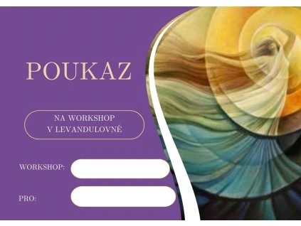 Dárkový poukaz Levandulovna Workshop (2)