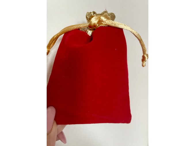 Sametový balíček s levandulí