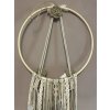 Lapač snů bambusový s květinami a MACRAME