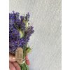 Sušená kytička dvoubarevná levandule s černuchou