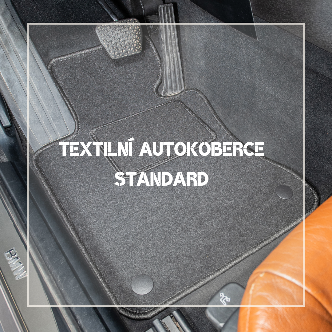 Textilní autokoberce STANDARD