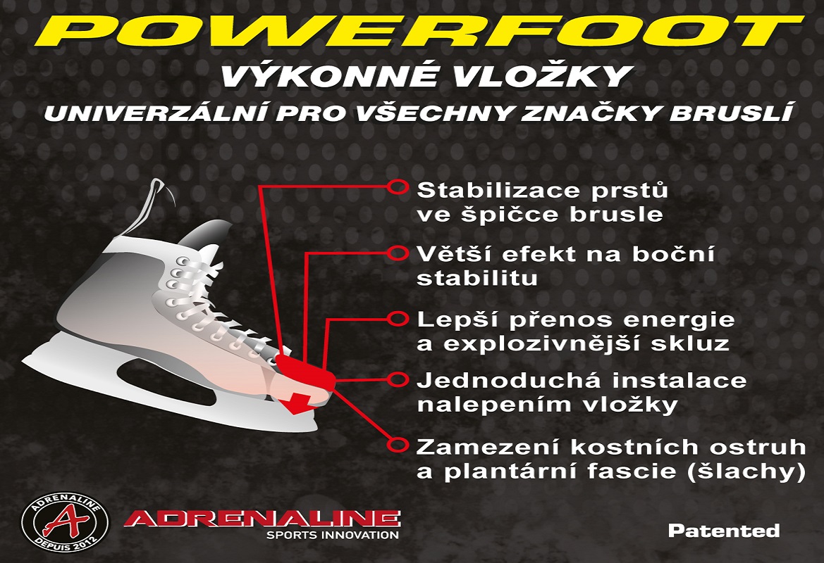 POWERFOOT výkonné vložky