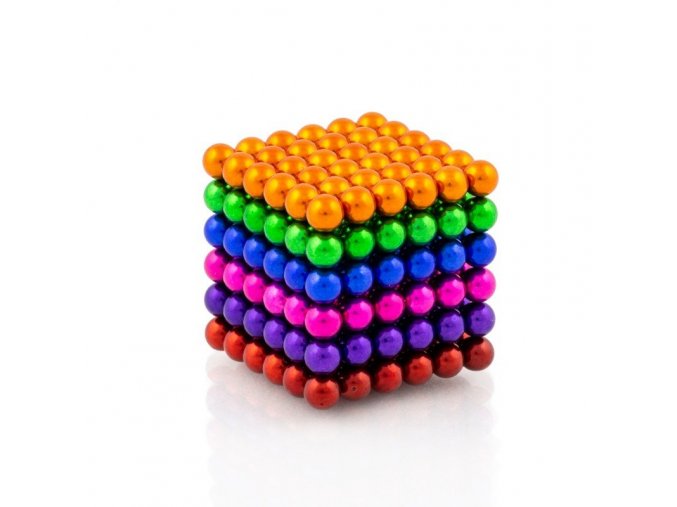 5031 2 neocube mix 6 barev magneticka stavebnice 216 kulicek