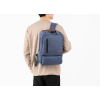 Business Laptop Batoh Set 3v1 – Voděodolný, 18” – Unisex Travel Backpack-Modrý
