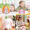 7039 7 plysovy kralicek ukryty v jahode 18 cm
