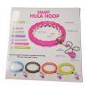 Masážní hula hoop obruč se závažím a počítadlem-Purpurová
