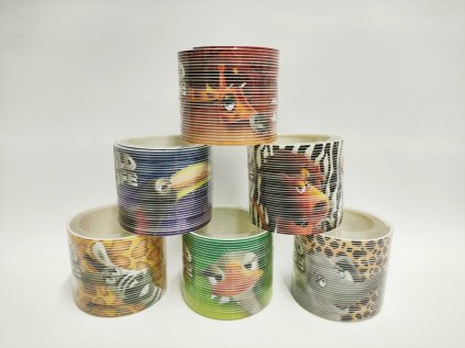 Spirála/pružina plast 7,5 barevná