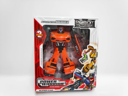Transformer auto/robot plast 18cm v krabici 19x22x6cm