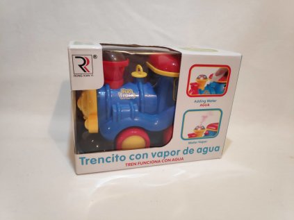 Vláček/Mašinka 18cm kouřící narážecí světlem se zvukem