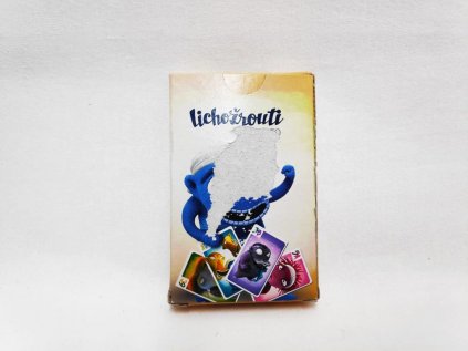 Kvarteto Lichožrouti společenská hra v papírové krabičce 6x9cm poškozený obal