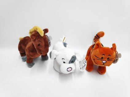 Moje první zvířátko plyš 18 - 20cm se zvukem