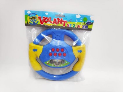 Volant plast 20cm se zvukem na baterie