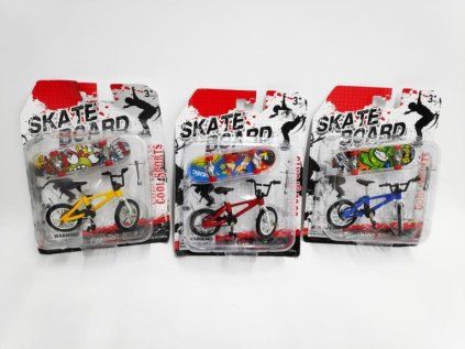 Kolo+skateboard prstový šroubovací 10cm
