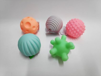 Míček mačkací guma 6cm