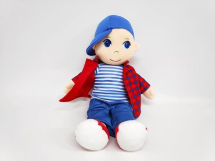Panáček kluk hadrový/plyš 40 cm