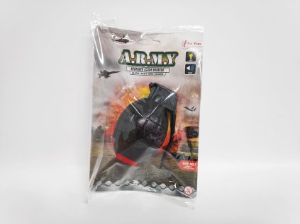 Ruční granát 10cm plst na se světlem, zvukem na baterie kartě