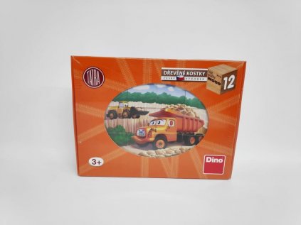 Kostky kubus Tatra 12 dřevo 12ks v krabičce 22x17x4cm