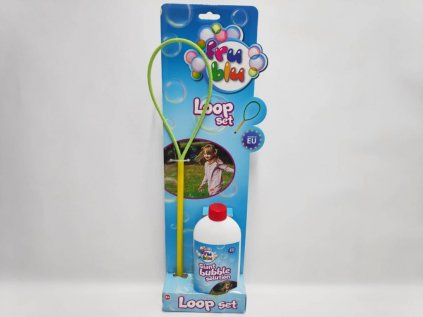 Bublifuk FRU BLU  Loop set na tvorbu profesionálních bublin + náplň 0,5L na kartě