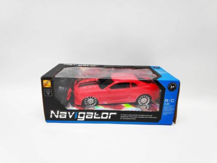 Auto RC 15cm sport plast 2barvy na baterie  v krabici 24x10x12,5cm