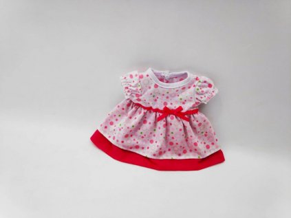 Obleček/Šaty 20cm pro panenky v sáčku