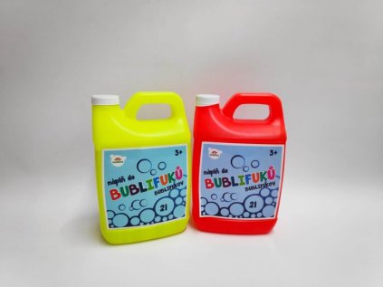 Náplň do bublifuku 2 litry 2 barvy kanystru