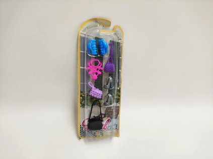 Doplňky/boty pro panenky plast na kartě 9,5x26,5x3cm