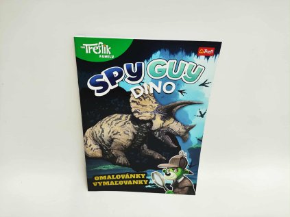 Omalovánky Spy Guy Dino A4 20x27,5cm