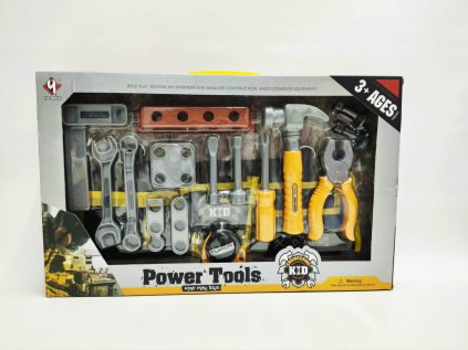 Sada nářadí s opaskem plast v krabici 46x28x5cm