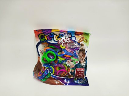 Udělej si svůj náramek - gumičky 72ks + náčiní + pletací stav na náramky v sáčku