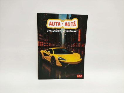 Omalovánky Auta 20x27,5cm