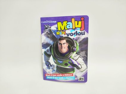 Omalovánky Maluj vodou! A5 Buzz Rakeťák 15x21cm