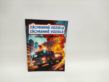 Omalovánky Záchranná vozidla 20x27,5cm