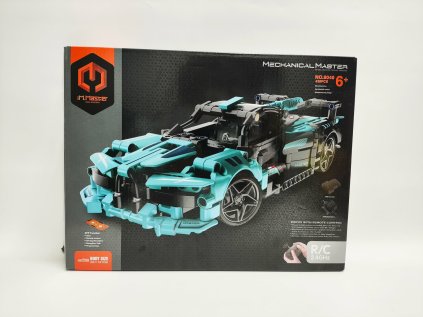 Stavebnice iM.MASTER programovací auto RC plast 2,4GHz 439 dílků na baterie v krabici 35x27x7cm