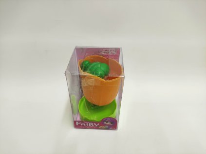 Panenka květinová víla plast 12cm pevné tělo mix druhů v blistru