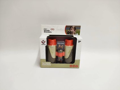 Dalekohled plast 11x11cm v krabičce 15,5x16,5x5cm