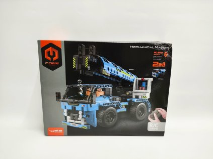 Stavebnice iM.MASTER nákladní auto RC 2v1plast 2,4GHz 401 dílků na baterie v krabici 35x27x7cm