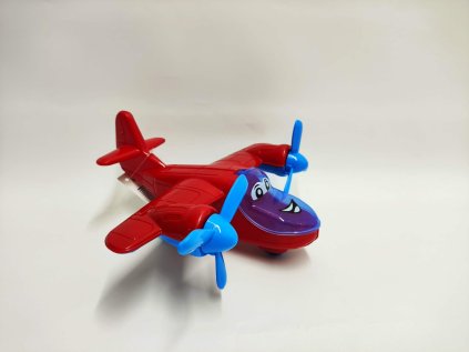 Letadlo plast 28x24cm