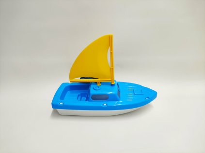 Loď/Plachetnice do vody plast 12x21cm