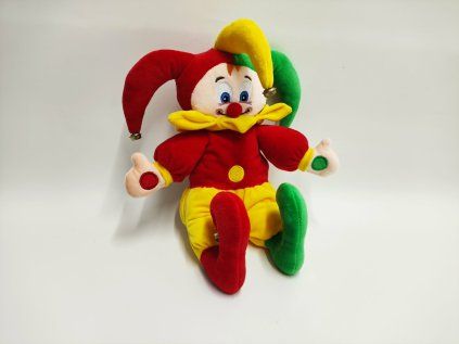 Kašpárek plyš 30 cm
