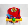 Houpačka s pískátkem 35x34x35cm plast, nosnost 20kg 3 barvy