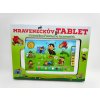Mravenečkův tablet 30x20x2cm se zvukem na baterie v krabici 38x28x4,5cm
