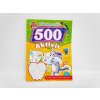 Pracovní sešit 500 zábavných aktivit 96 stran 21x28cm 2 druhy