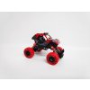 Auto terénní na pružinách kov/plast 14cm na zpětné natažení 2 barvy