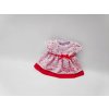 Obleček/Šaty 20cm pro panenky v sáčku