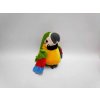 Papoušek plyš 21cm v sáčku
